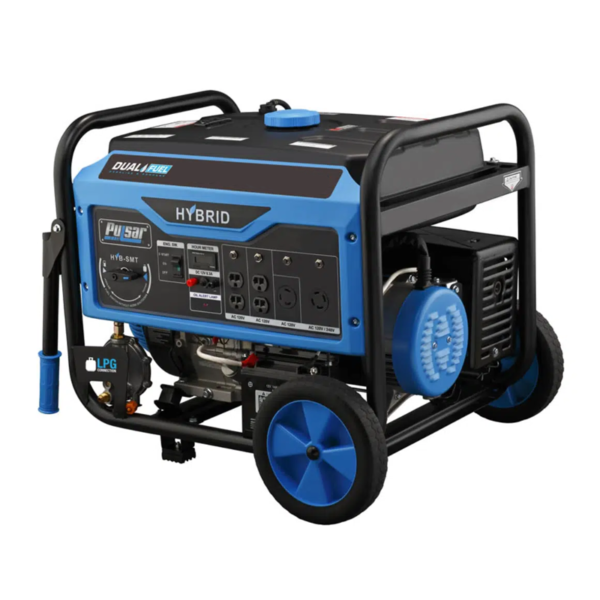 Generador Eléctrico Pulsar Pot Max. 7750W/ Uso Cont.13h/ Gasolina o Gas/ Americano - Image 2