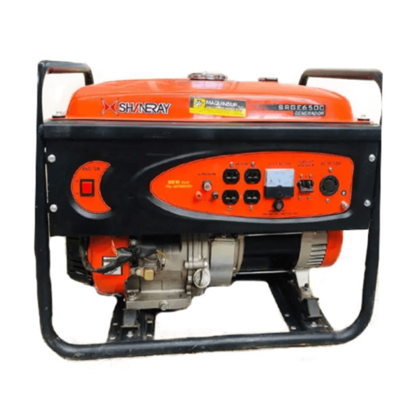 Generador Eléctrico Shineray Potencia Max. 5500W/ Nominal 5000W/ Motor 4 Tiempos